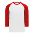 Athletic Knit 3/4 Sleeve Crew Neck Baseball Shirt (BA1846)